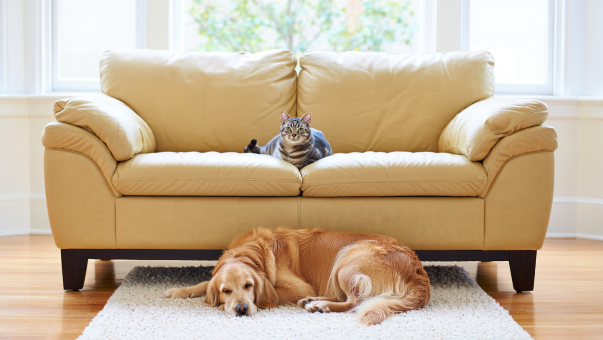 sofa antipelo de gato